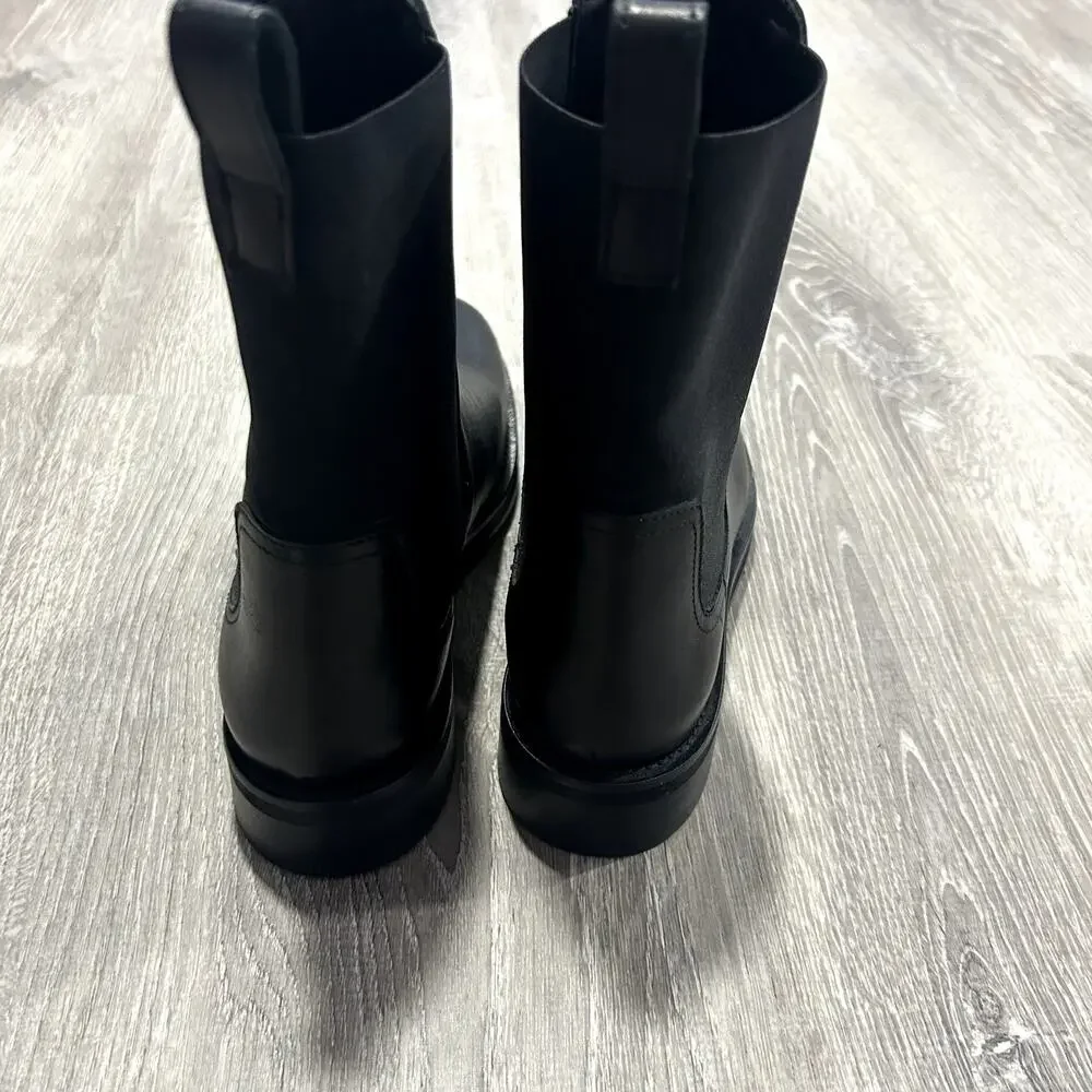 Jenni Kayne Leather Alden Black Boot NEW Size 37